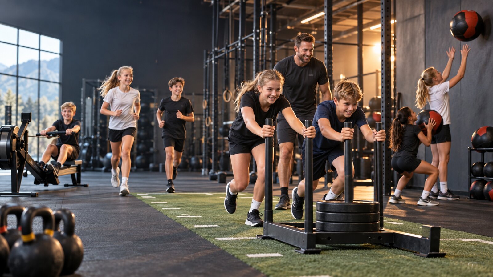 HYROX-trening på Avancia